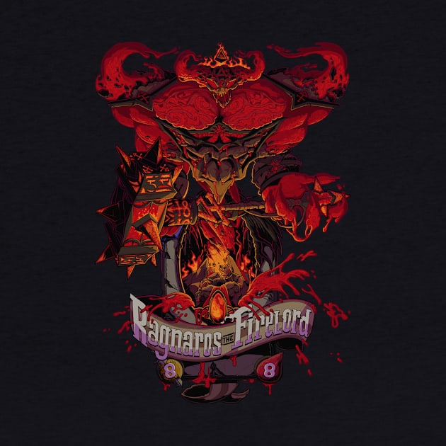 Unofficial Ragnaros Tribute Tee by peanutgolem